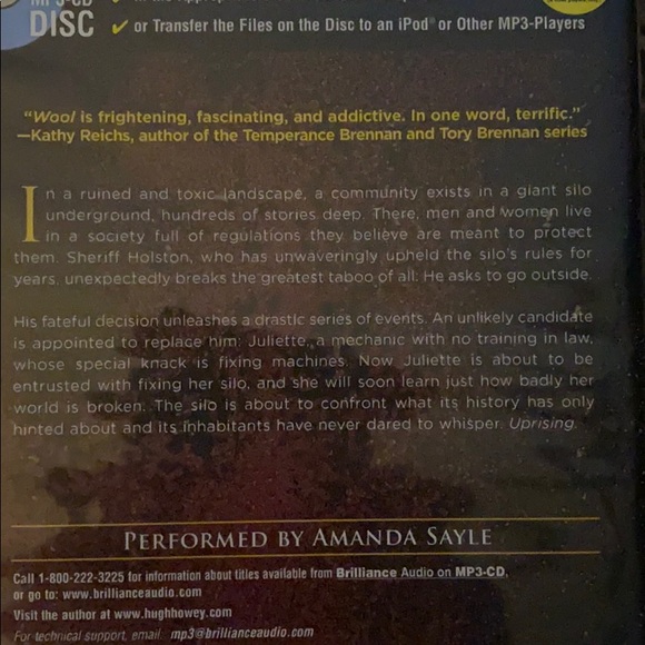 3 MP3 Cd Audiobooks - Picture 2 of 4